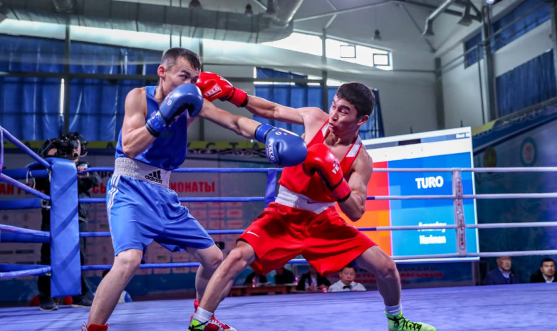 На чемпионате Казахстана по боксу определились первые медалисты