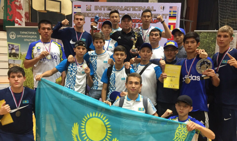 Казахстанские боксеры завоевали 7 золотых медалей среди юниоров на  «Кубке наций» в Сербии