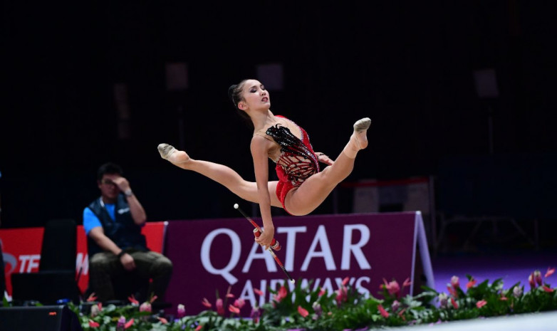 Казахстанские гимнастки завоевали еще три медали на турнире в Катаре