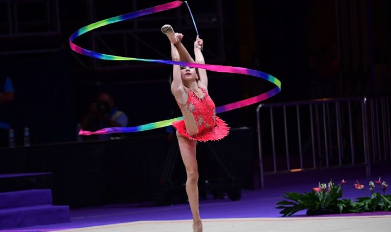 Тлекенова стала пятой на турнире «Кубок Афродиты» по художественной гимнастике