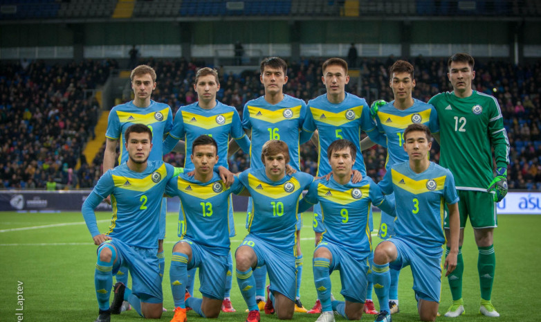 Стартовый состав молодежной сборной Казахстана U-21