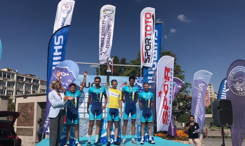 Казахстанские велогонщики выиграли «Тур Каппадокии»