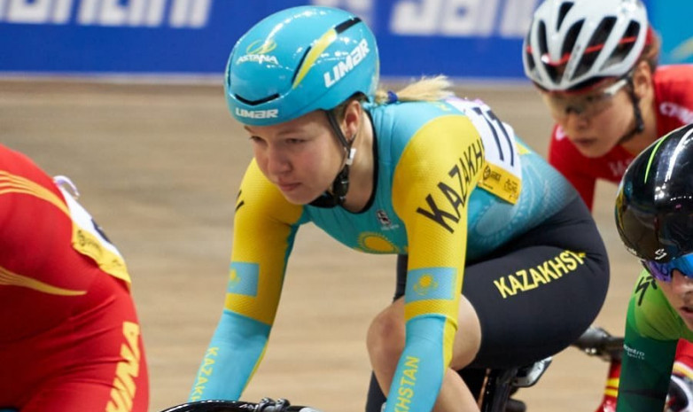 Казахстанка заняла 6-е место на этапе Кубка мира по велотреку