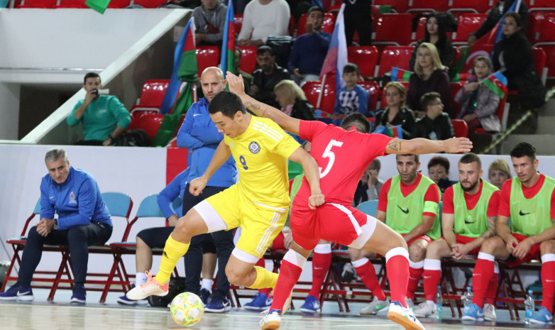 Фоторепортаж с матча Азербайджан - Казахстан на «Кубке Каспия 2019»