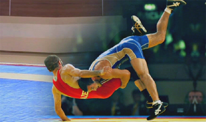 Усербаев завоевал серебро международного турнира по вольной борьбе в Польше