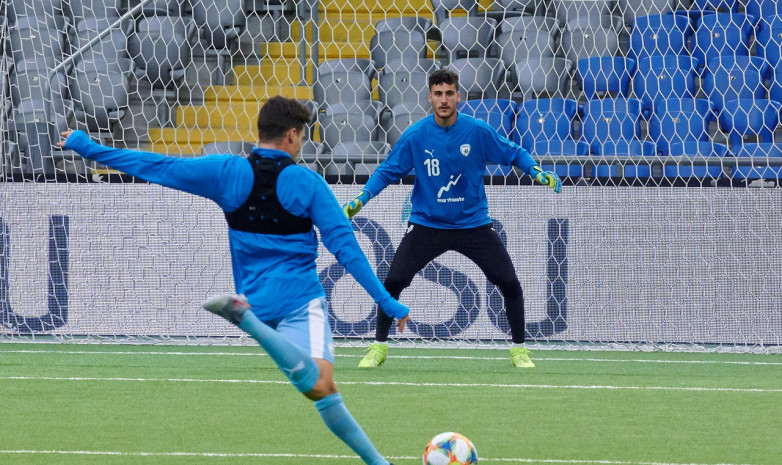 Видеообзор предыгровой тренировки молодежной сборной Израиля перед матчем с Казахстаном