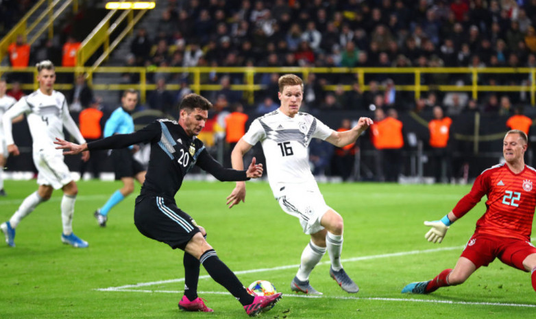 ВИДЕО. Аргентина отыграла два мяча у Германии в товарищеском матче