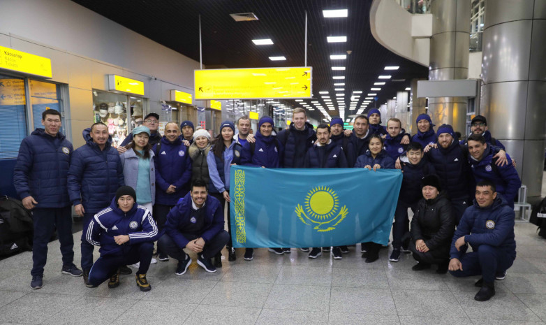 ФОТО. Сборная Казахстана вернулась в Алматы