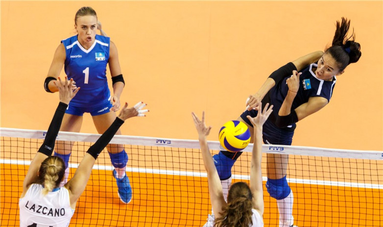 Казахстанские волейболистки проиграли второй матч в олимпийском квалификационном турнире