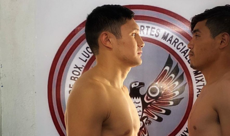 Казахстанский боксер прошел взвешивание перед поединком в Мексике
