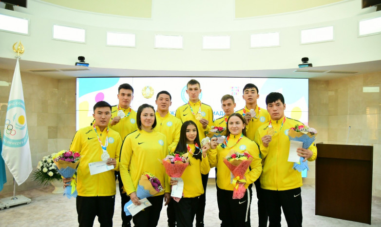 В Астане чествовали победителей и призеров летних юношеских Олимпийских игр 2018