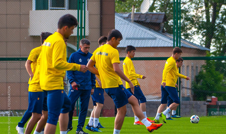 Молодежная сборная Казахстана U-21 завершила подготовку к отбору на ЕВРО-2021