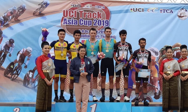 Казахстанцы завоевали четыре медали на этапе Кубка Азии по велотреку