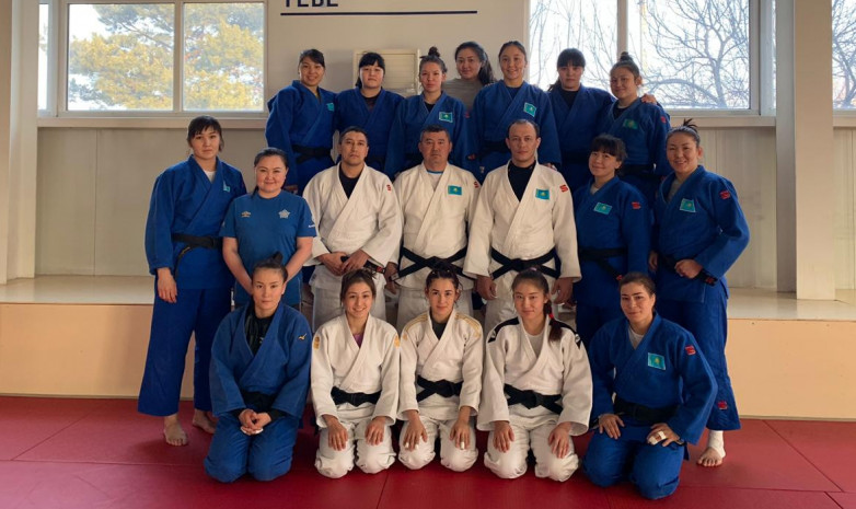 Женская сборная Казахстана по дзюдо отправилась на сбор в Алматинскую область