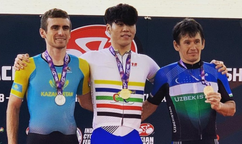 Захаров завоевал серебро на чемпионате Азии по велоспорту на треке
