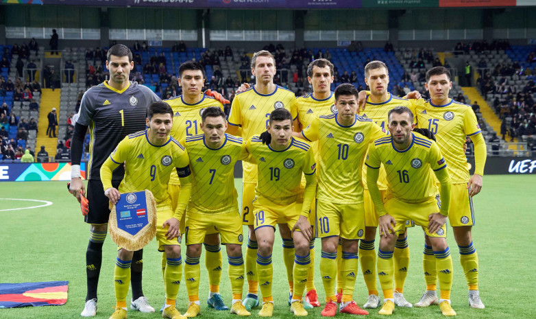 Стартовый состав сборной Казахстана на матч против Грузии