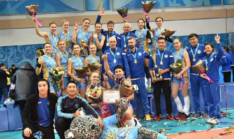 Определился победитель Кубка Казахстана по волейболу среди женщин