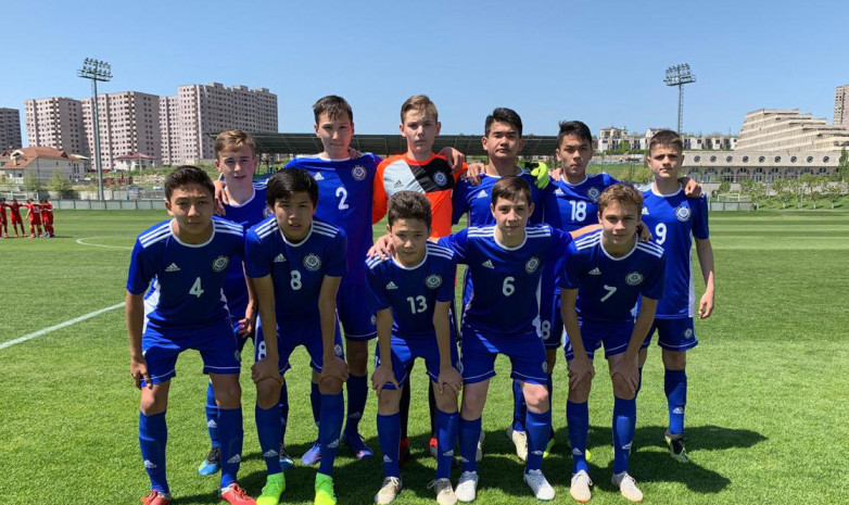 Сборная Казахстана U-15 уступила в первой игре «Кубка Развития УЕФА»