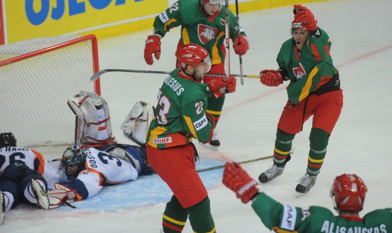 Игравшие в казахстанских клубах хоккеисты помогли Литве обыграть сборную Южной Кореи