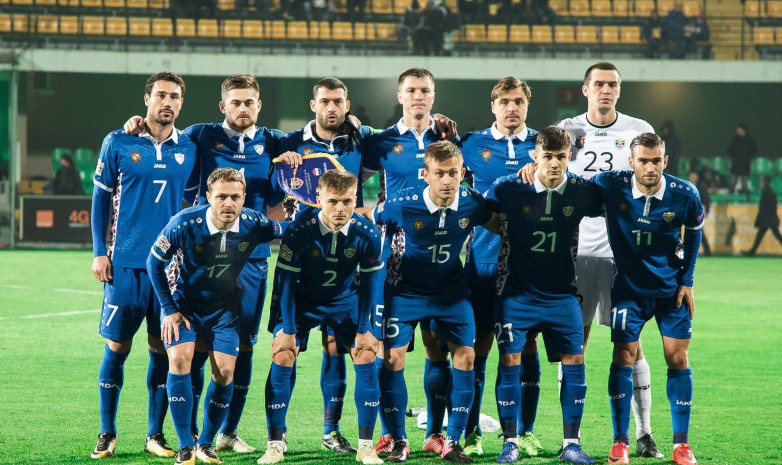 Известен стартовый состав сборной Молдовы на матч с Казахстаном
