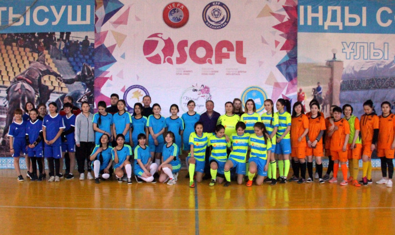Студенческая девичья Лига футзала стартовала в Нур-Султане