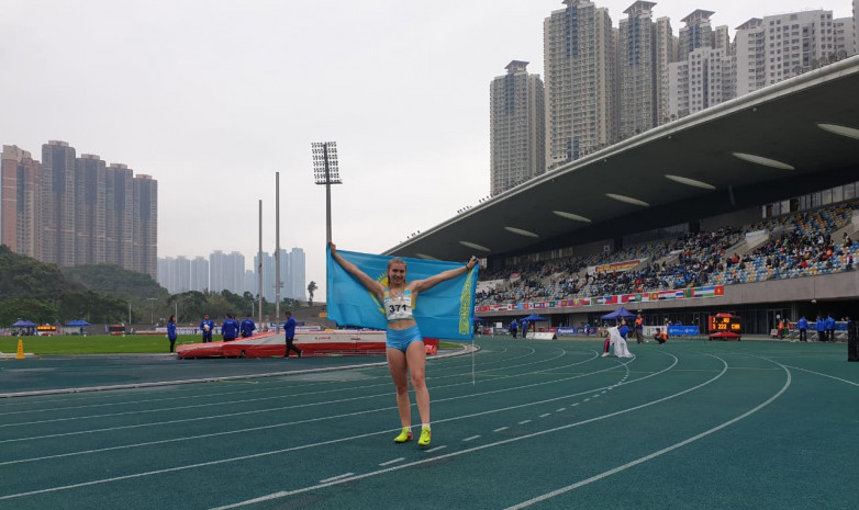 Казахстанка завоевала золотую медаль на чемпионате Азии U-18 по легкой атлетике в Гонконге