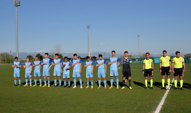 Стартовый состав молодежной сборной Казахстана на матч против Эстонии U-21