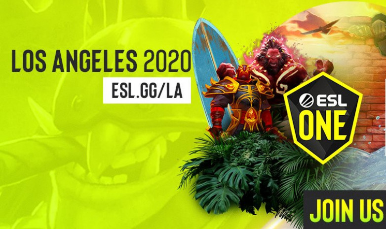 График игр на ESL One Los Angeles 2020: Online Championship по Dota 2