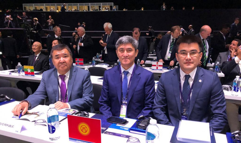 Президент Федерации футбола Канатбек Маматов принял участие в Конгрессе ФИФА