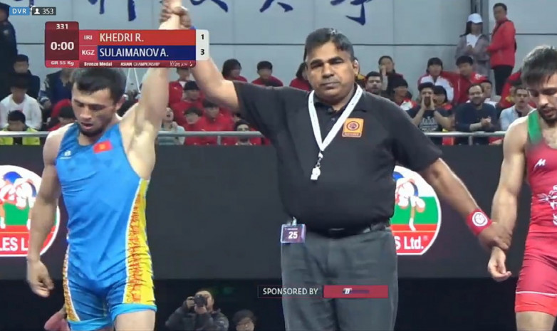 Асан Сулайманов завоевал бронзовую медаль чемпионата Азии