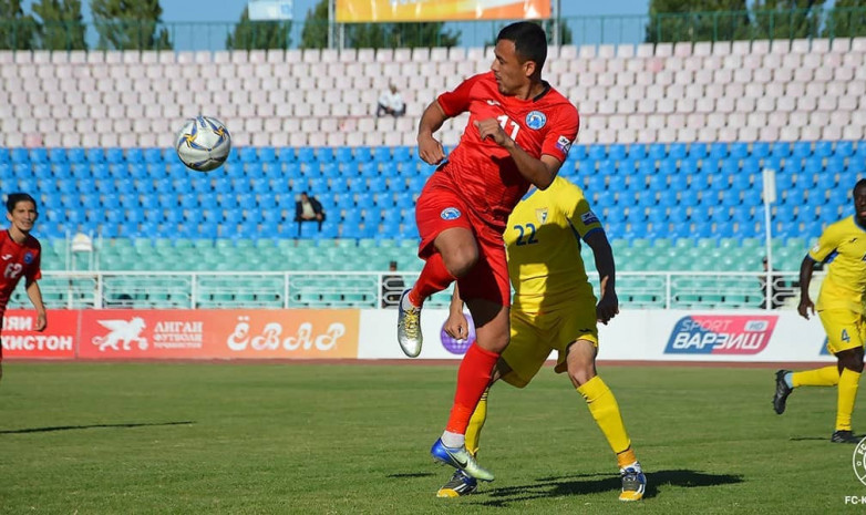 Турсунали Рустамов забил свой второй гол в чемпионате Таджикистана