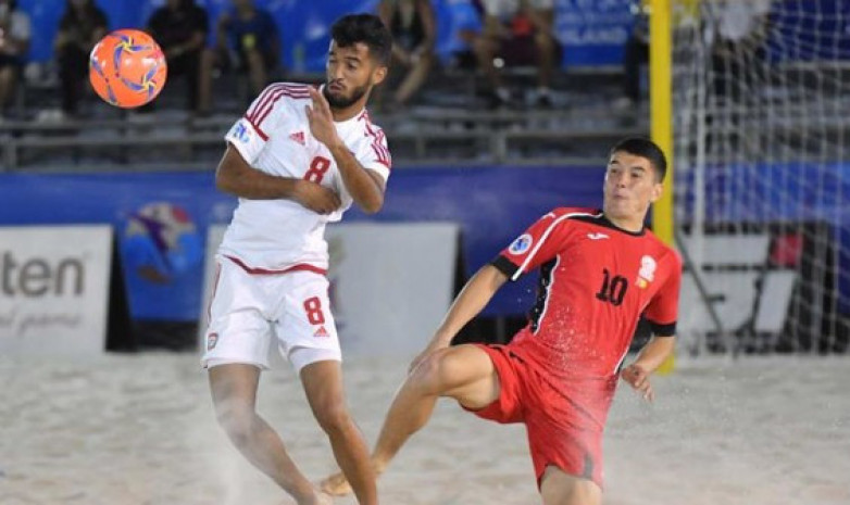 Сборная Кыргызстана по пляжному футболу занимает 93 место в мировом рейтинге