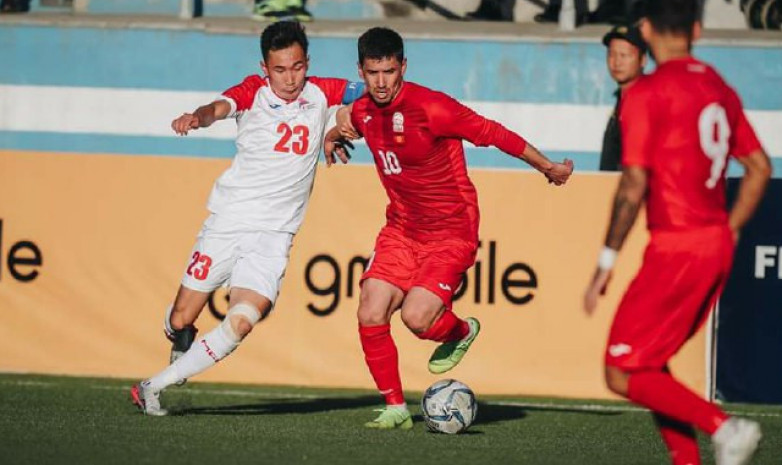 ФОТО. Вторая победа сборной Кыргызстана в отборе на ЧМ-2022