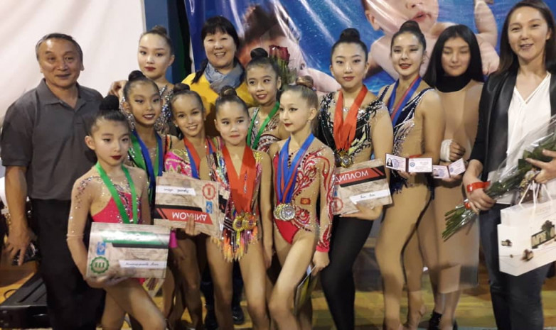 Результаты первенства Бишкека по художественной гимнастике 