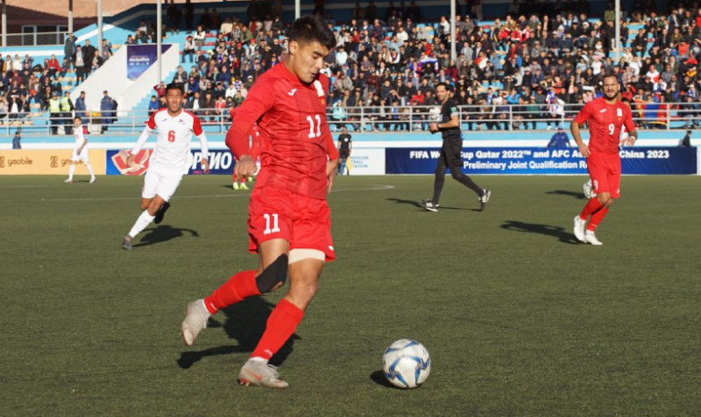 Отбор ЧМ-2022: Кыргызстан обошел Таджикистан в турнирной таблице