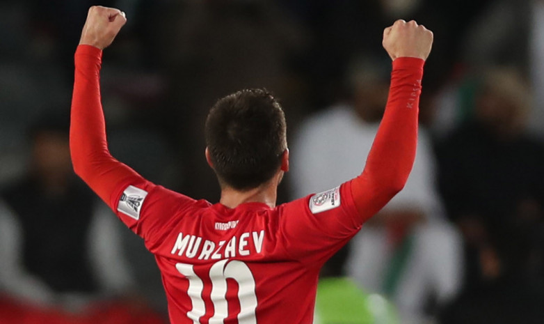Мирлан Мурзаев забил девятый гол за сборную Кыргызстана