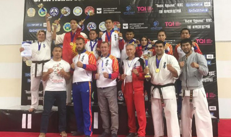 Кыргызстанцы выиграли 7 медалей на Кубке Азии по карате