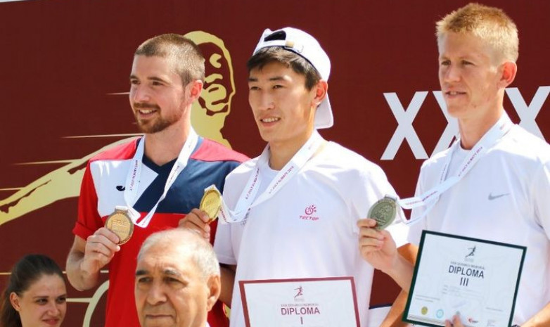 Легкоатлет Нурсултан Кенешбеков выиграл золото в Казахстане