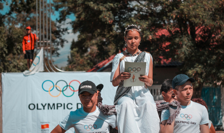В Кыргызстане отметили Международный олимпийский день