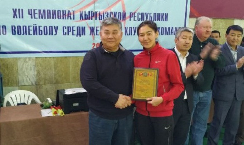 Алия Шумкарбекова - лучший игрок пляжного волейбола 2019 года