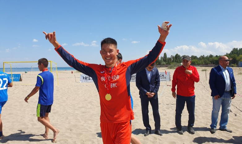 «Жети-Огуз» стал двукратным обладателем Кубка Кыргызстана по пляжному футболу