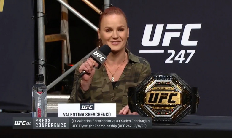 Полное видео пресс-конференции UFC 247 с участием Валентины Шевченко