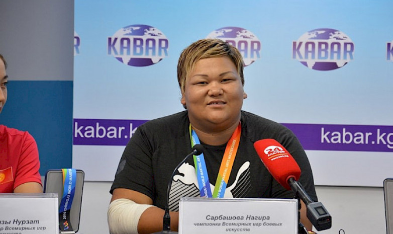 Нагира Сарбашова будет бороться за бронзу чемпионата мира по борьбе на поясах