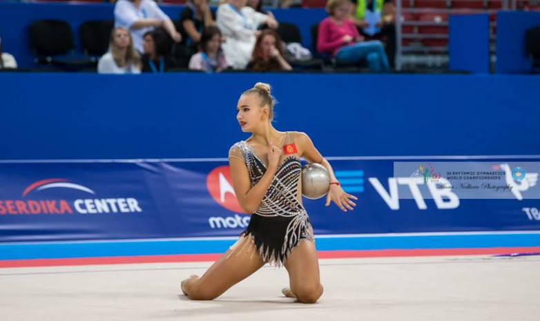 Агата Быковская выиграла чемпионат Бишкека по художественной гимнастике 