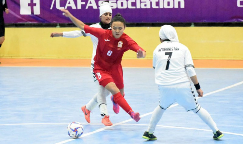 ФОТО. Крупная победа женской сборной Кыргызстана на CAFA (U-19) 