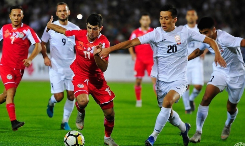 Кыргызстан проигрывал Таджикистану в 7 матчах из 11