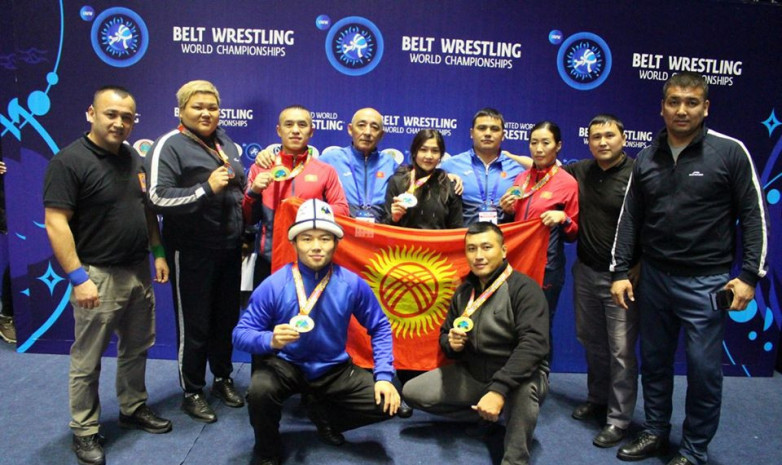 Сборная Кыргызстана заняла 1 место в командном зачете чемпионата мира по алышу