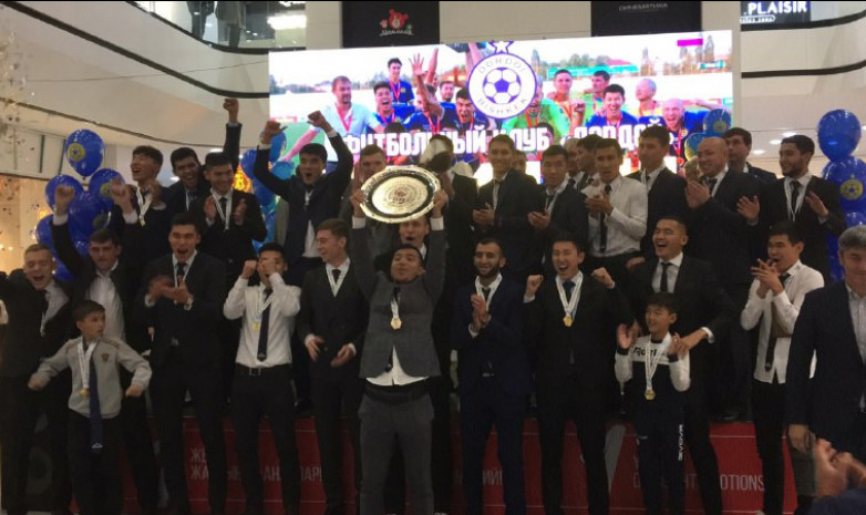 «Дордой» наградили золотыми медалями Кыргызской Премьер-Лиги