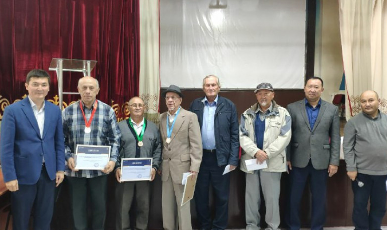Определились победители чемпионата Кыргызстана по шахматам среди ветеранов