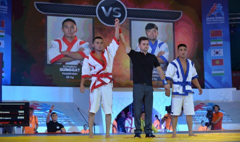 Сборная Кыргызстана по казах куреси завоевала одну медаль в чемпионате Азии в Монголии